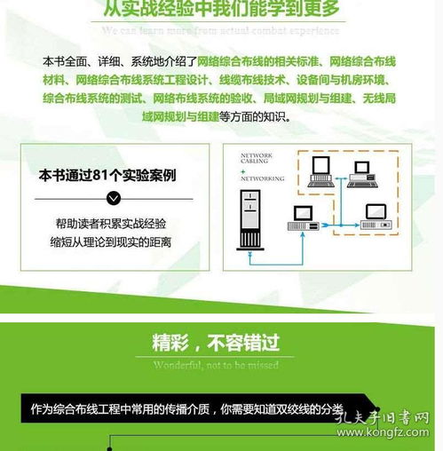 正版现货《网络综合布线与组网实战指南》 网络工程设计、布线到施工的一站式实战宝典